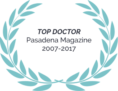 Top Doctor – Pasadena Magazine – 2007-2022